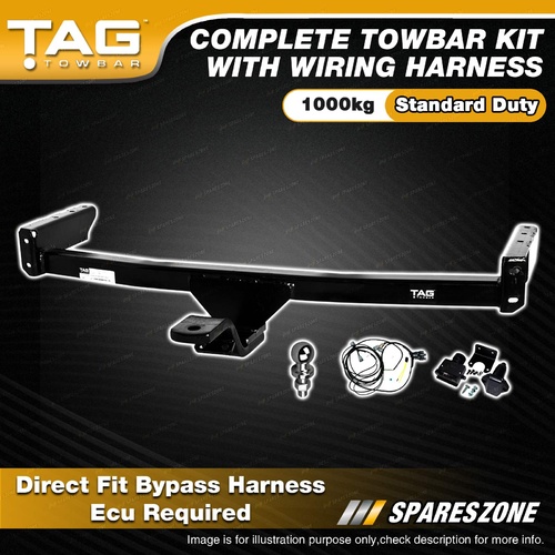 TAG Light Duty Towbar Kit for Mitsubishi Lancer CJ Sedan 11-15 Capacity 1000kg