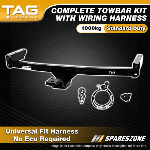 TAG Light Duty Towbar Kit for Mitsubishi Delica Van 10/86-94 Capacity 1000kg