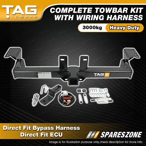 TAG Heavy Duty Towbar Kit for Toyota Prado 11/2009 - on 120 150 Capacity 3000kg