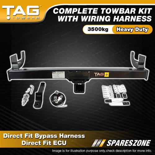 TAG Heavy Duty Towbar Kit for Toyota Hilux 04/2015 - on Without Step 3500kg