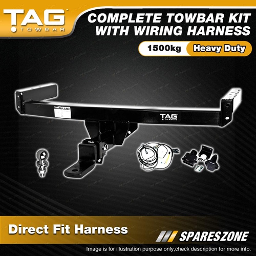 TAG Heavy Duty Towbar Kit for Kia Sportage JE KM Wagon 05-10 Capacity 1500kg