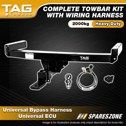 TAG Heavy Duty Towbar Kit for Kia Sorento XM Wagon 02/10-09/12 Capacity 2000kg