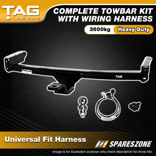 TAG Heavy Duty Towbar Kit for Jeep Grand Cherokee WK Wagon 11-13 Capacity 3500kg