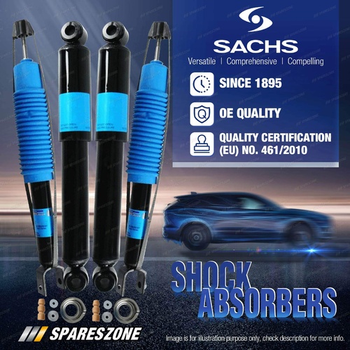 Front + Rear Sachs Shock Absorbers for Audi TT 8N9 1.8T Cabrio Roadster Quattro