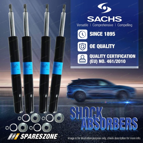 Front + Rear Sachs Shock Absorbers for Toyota MR 2 SW20 2.0L Coupe 01/90-99