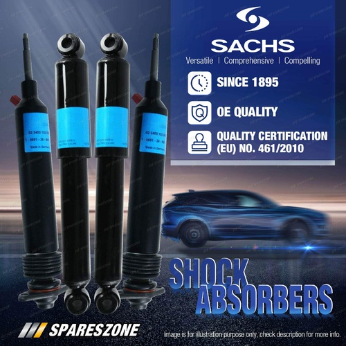 Front + Rear Sachs Shock Absorbers for Toyota Hilux RZN LN Series Ute Cab 97-05