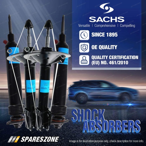 Front + Rear Sachs Shocks for Land Rover 200 Series Sedan Wagon Hatchback 89-96