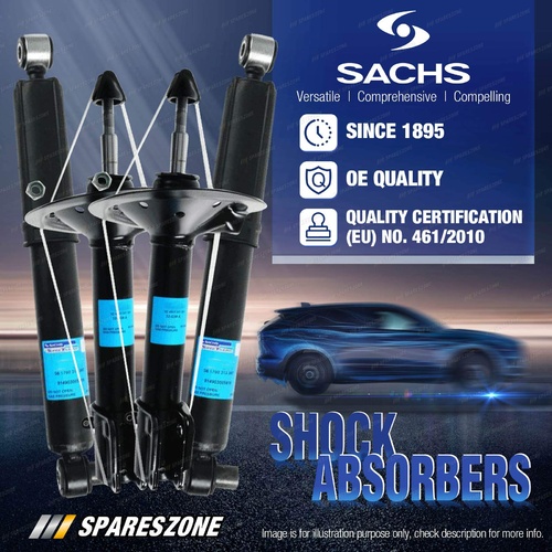 Front + Rear Sachs Shock Absorbers for Ford Falcon Fairmont AU Sedan 09/98-09/02