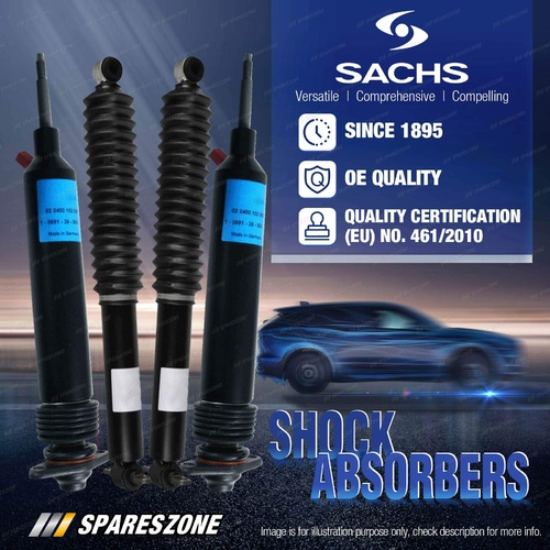 Front + Rear Sachs Max Shock Absorbers for Jeep Cherokee XJ Wagon 94-01