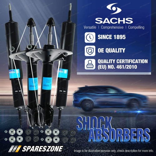 Front + Rear Sachs Shock Absorbers for BMW 1 Series E82 120i 135i Coupe 08-14