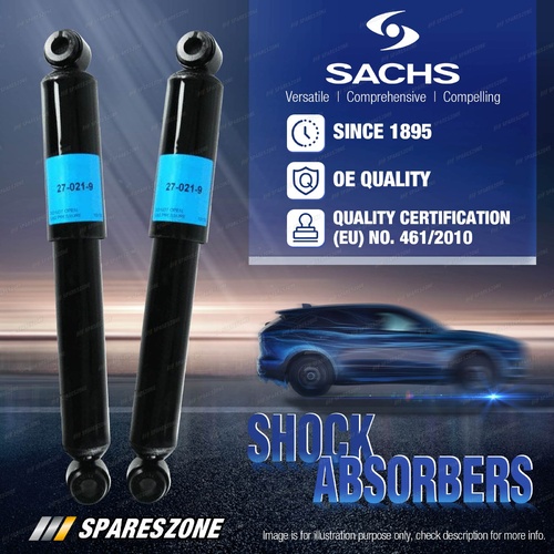 Rear Sachs Shock Absorbers for Volkswagen T3 Transporter Kombi All Van Bus