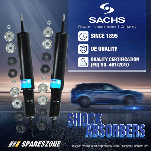 Front Sachs Shock Absorbers for Renault R 25 All 1984-1992 Brand New