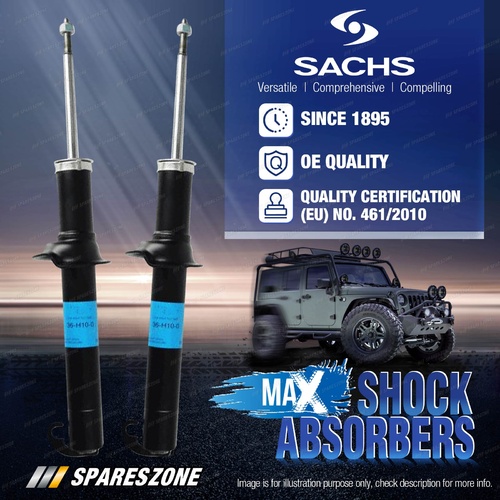 Rear Sachs Max Shock Absorbers for Jeep Grand Cherokee WK WK2 Wagon 02/11-20