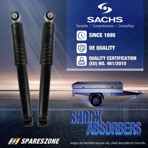 2 x Rear Sachs Trailer Shock Absorbers for Franklin Premium Quality Brand New