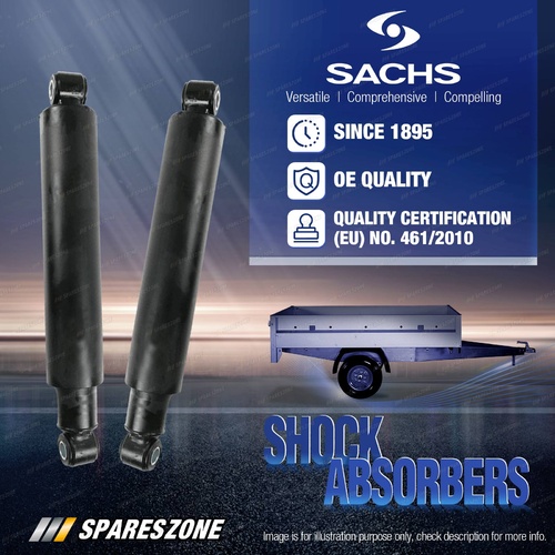 2 x Rear Sachs Trailer Shock Absorbers for Freighter With Steel Suspension 85-92