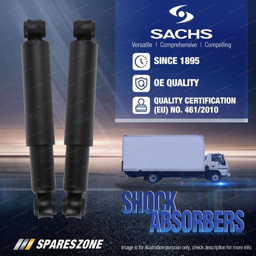 2 x Rear Sachs Truck Shock Absorbers for Ford F-Series 4x2 F-150 F-250 F-350 2WD