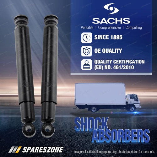 2 x Rear Sachs Truck Shock Absorbers for Man F90 24 Series F90 F2000 M2000L