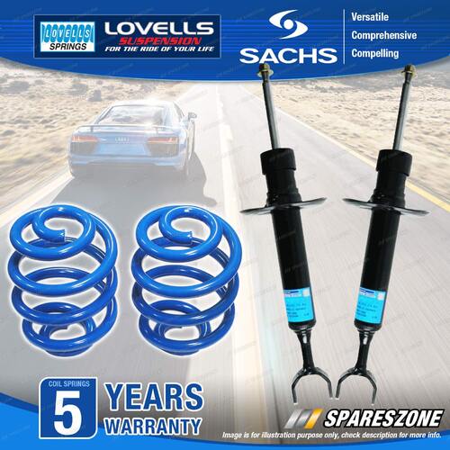 Front Sachs Shock Absorbers Lovells Sport Low Springs for Honda Accord CB7 Sedan