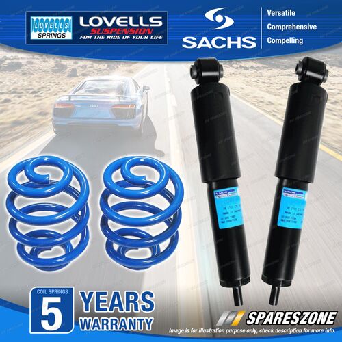 Rear Sachs Shocks Sport Low Springs for Toyota Tarago Previa Estima TCR10 TCR20