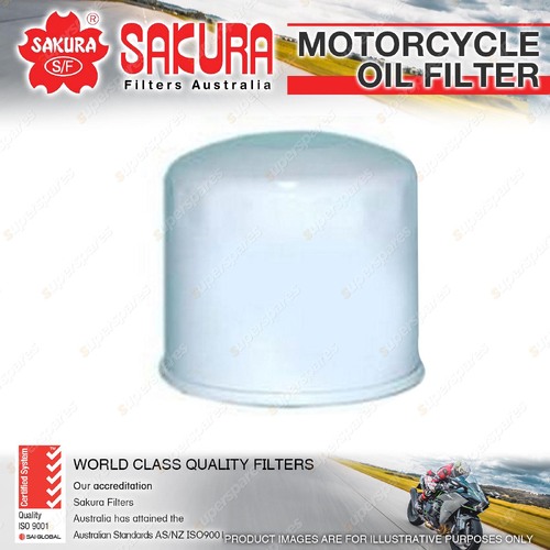 Sakura Motorcycle Oil Filter for Honda CB NV VF VFR VT XL 1982-On