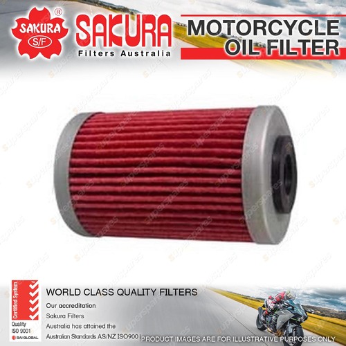 Sakura Motorcycle Oil Filter for Husqvarna 701 ENDURO SUPERMOTO 690cc 2016-On