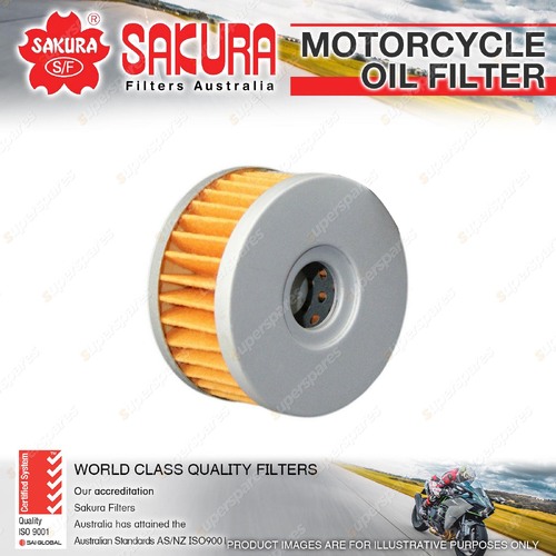 Sakura Motorcycle Oil Filter for Suzuki DR250 DR350 DR-Z250 GN250 GN400 GZ250