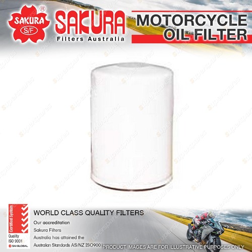 Sakura Motorcycle Oil Filter for Yamaha FJR1300 FJR1300A FJR1300AE FJR1300AS