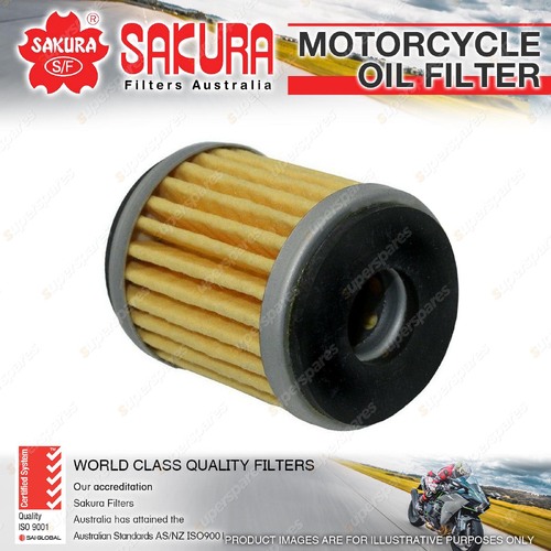 Sakura Motorcycle Oil Filter for Yamaha YZ450F YZF-R125 YZF-R15 2003-On