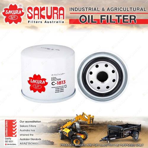 Sakura Spin-On Oil Filter for Caterpillar GP25N GP35N GPE18N 2.1L 2.5L 8V 11-On