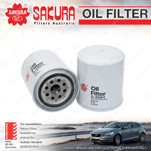 Sakura Spin-On Oil Filter for Jeep Cherokee NB Grand Wagoneer 5.9L 1983-1990