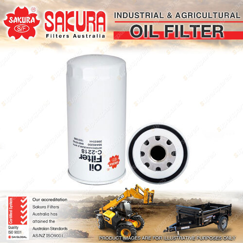 Sakura Spin-On Oil Filter for Case IH 7120 7130 7140 8010 Steiger 435 485 STX380