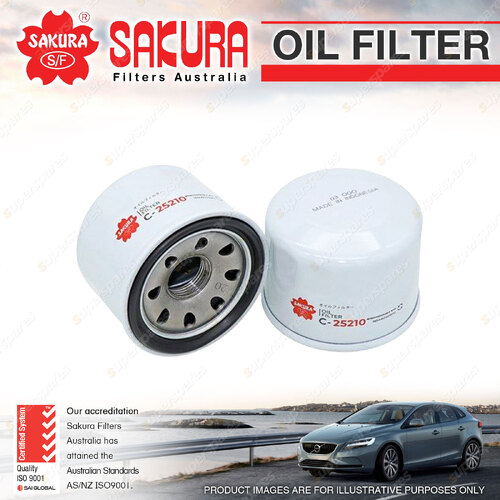 Sakura Spin-On Oil Filter for BMW G310GS G310R 0.3L A82A I1 4V DOHC Sports 17-On