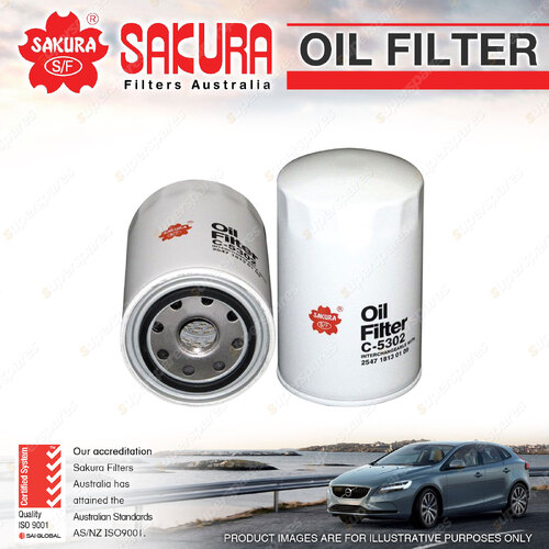 Sakura Spin-On Oil Filter for Tata Safari Telcoline 1.9L Xenon 2.2L 1998-2013