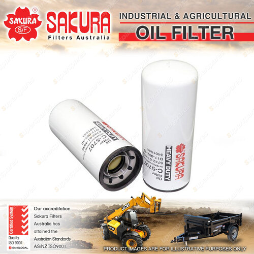 Sakura Spin-On Oil Filter for Komatsu D65EX D65PX D65WX D71PXI PC300 WA380 WA430