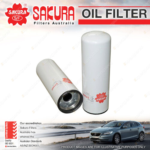 Sakura Spin-On Oil Filter for Kenworth K200 T610 T610SAR T909 15.0L Truck 11-On