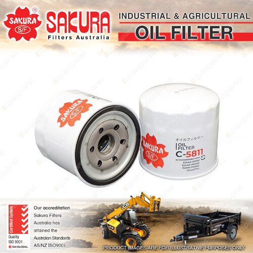 Sakura Spin-On Oil Filter for Sumitomo YALE FD20 FD25 FD30 FD35 S4S I4 8V 00-On