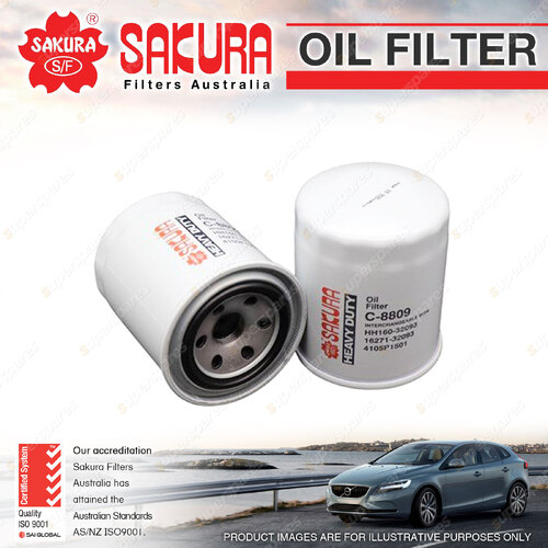 Sakura Spin-On Oil Filter for Morooka MST-200VDR 1.5L V1505 I4 Dump Truck 00-On