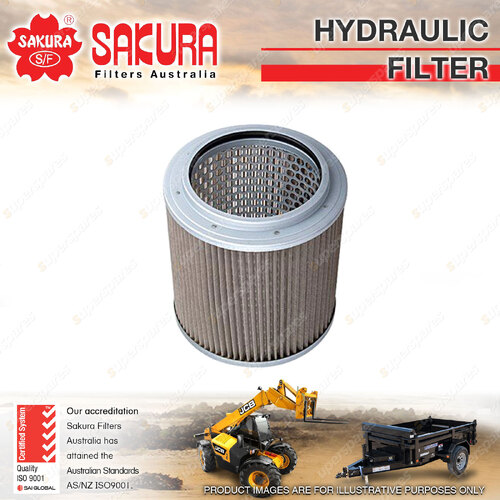 Sakura Hydraulic Oil Filter for Hitachi ZX160LC-3 3.0L 4JJ1X I4 16V DOHC 07-16