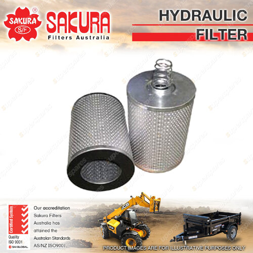 Sakura Hydraulic Oil Filter for Case IH CX90 4.0L 1004.4T I4 8V OHV 1998-2002