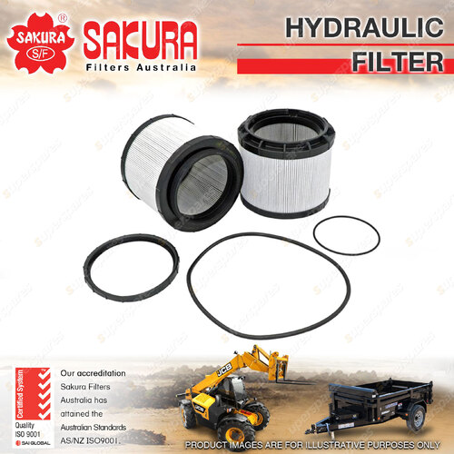 Sakura Hydraulic Oil Filter for Kobelco SK330-8 7.7L J08ETM I6 12V 2010-On