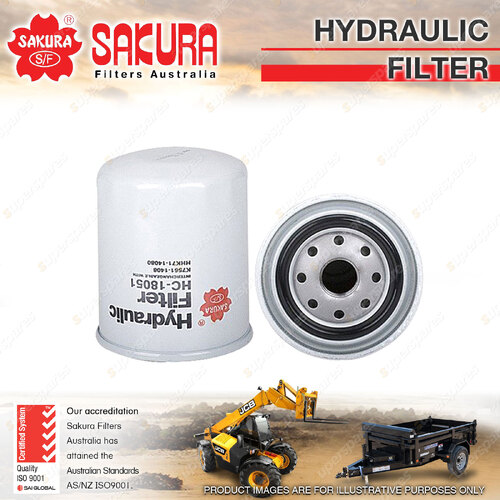 Sakura Hydraulic Oil Filter for Kubota B1750 B7200 B7800 F1900 G3200 RTV1140 500