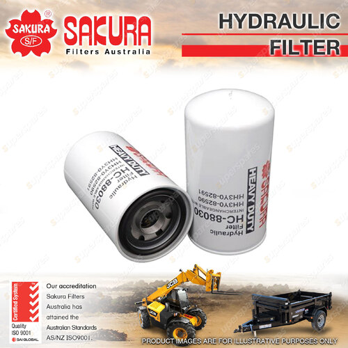 Sakura Hydraulic Oil Filter for Kubota M100GX M110GX M126GX M135GX 3.8L 6.1L