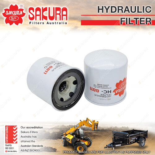 Sakura Hydraulic Oil Filter for Kubota L3200DT L3200F 1.5L D1503 I3 6V 11-On