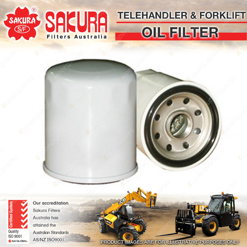 Sakura Forklift Oil Filter for Toyota 8FD20 8FD25 8FD30 1DZ 2006 - On