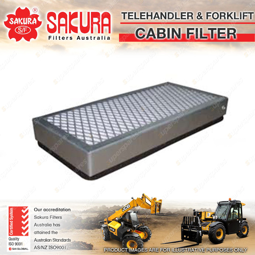 Sakura Telescopic Handler Cabin Filter for Manitou MT-1330 Premium Quality