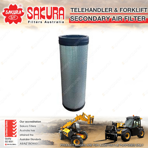 Sakura Telescopic Handler Secondary Air Filter for Caterpillar TH62 TH63 TH TH83