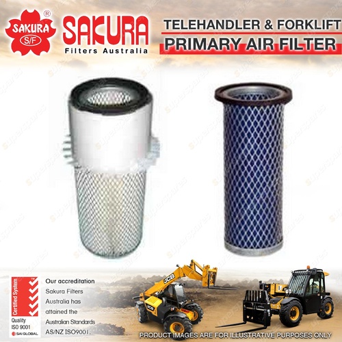 Sakura Telescopic Handler Primary Air Filter for J.C.Bamford 520 530B 272700-On