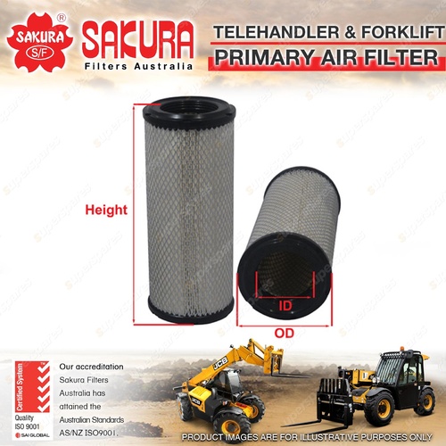 Sakura Forklift Primary Air Filter for J.C.Bamford 926 930 940 TBA-On