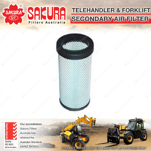 Sakura Telescopic Handler Secondary Air Filter for New Holland LM410 LM430 LM850