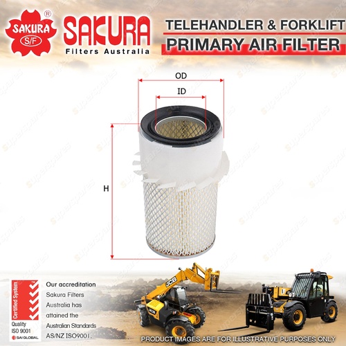 Sakura Forklift Primary Air Filter for John Deere J LPG/145 Premium Quality